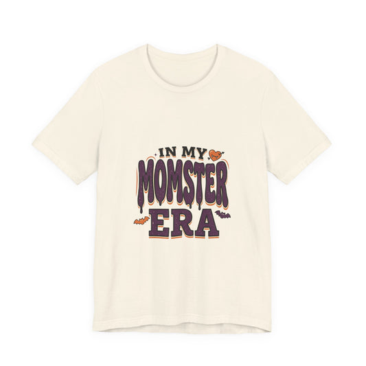 Halloween mom tee, spooky lettering
