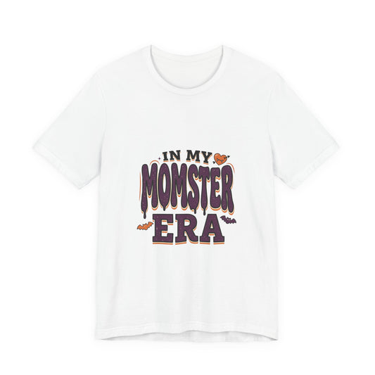 Halloween mom tee, spooky lettering