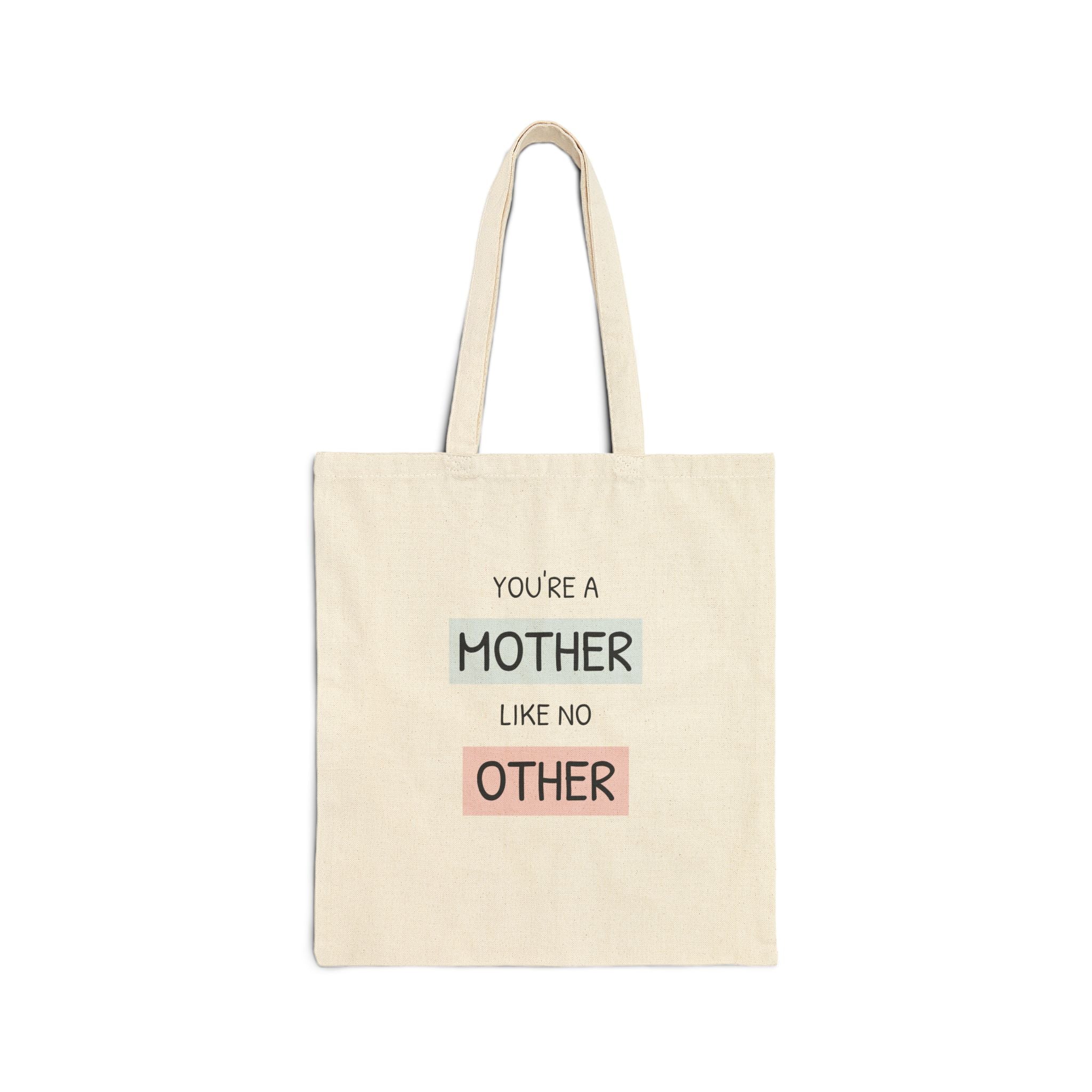 Mother Like No Other Cotton Tote — Mother's Day Gift Bag