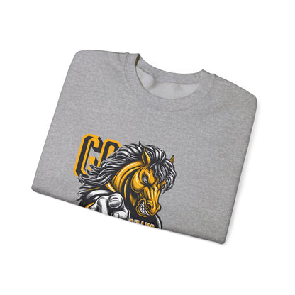 Mustangs Mascot Crewneck Sweatshirt