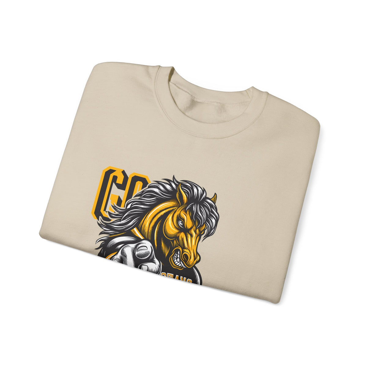 Mustangs Mascot Crewneck Sweatshirt