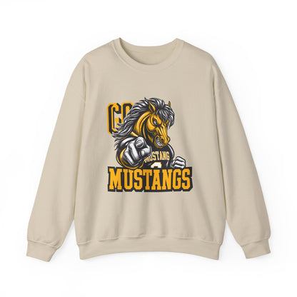 Mustangs Mascot Crewneck Sweatshirt