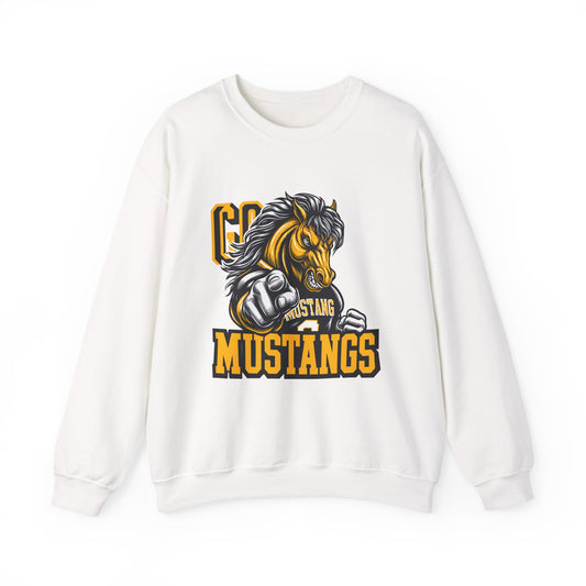 Mustangs Mascot Crewneck Sweatshirt