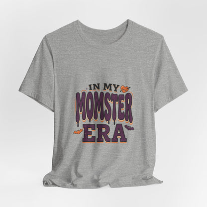 Halloween mom tee, spooky lettering