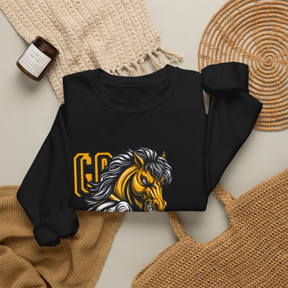 Mustangs Mascot Crewneck Sweatshirt