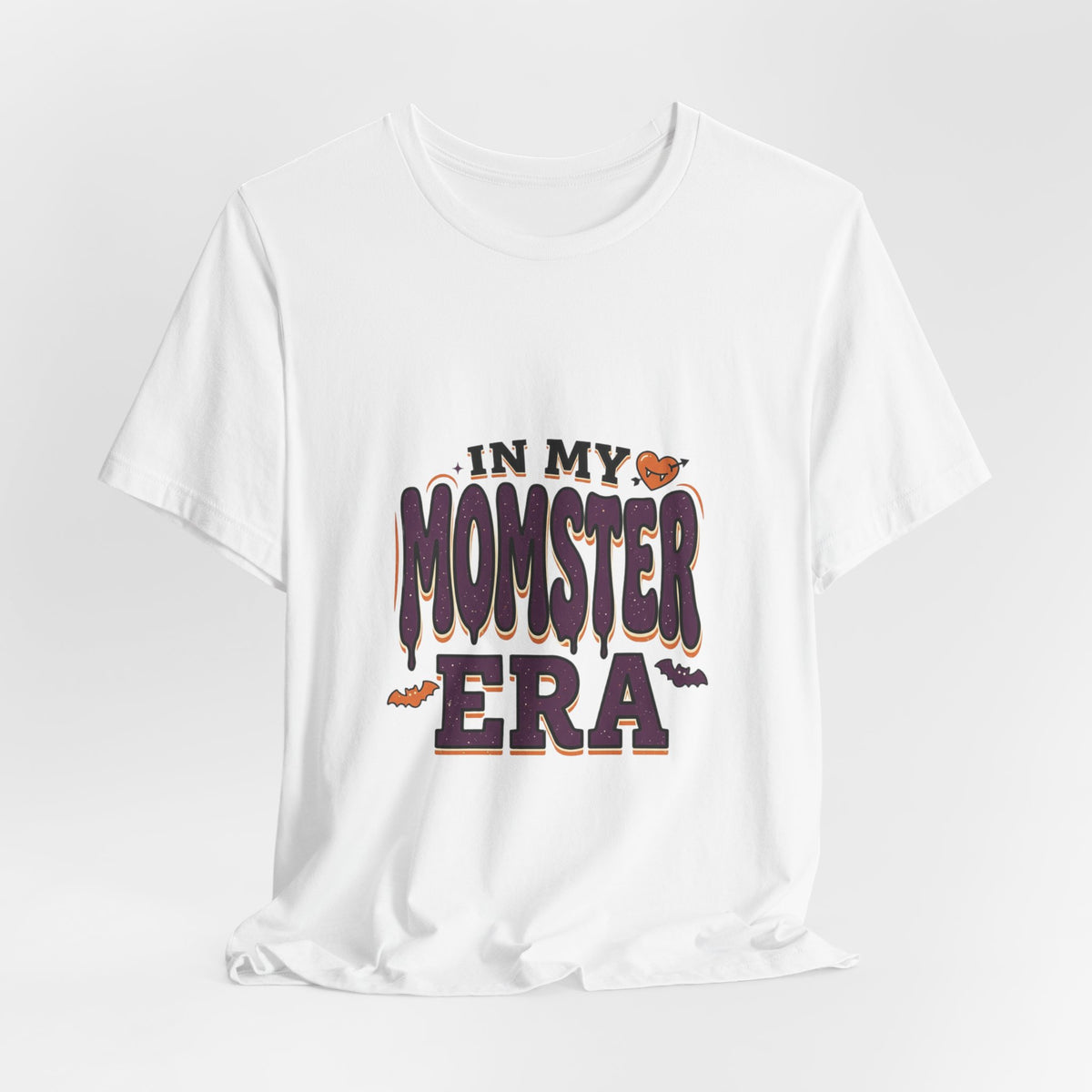 Halloween mom tee, spooky lettering