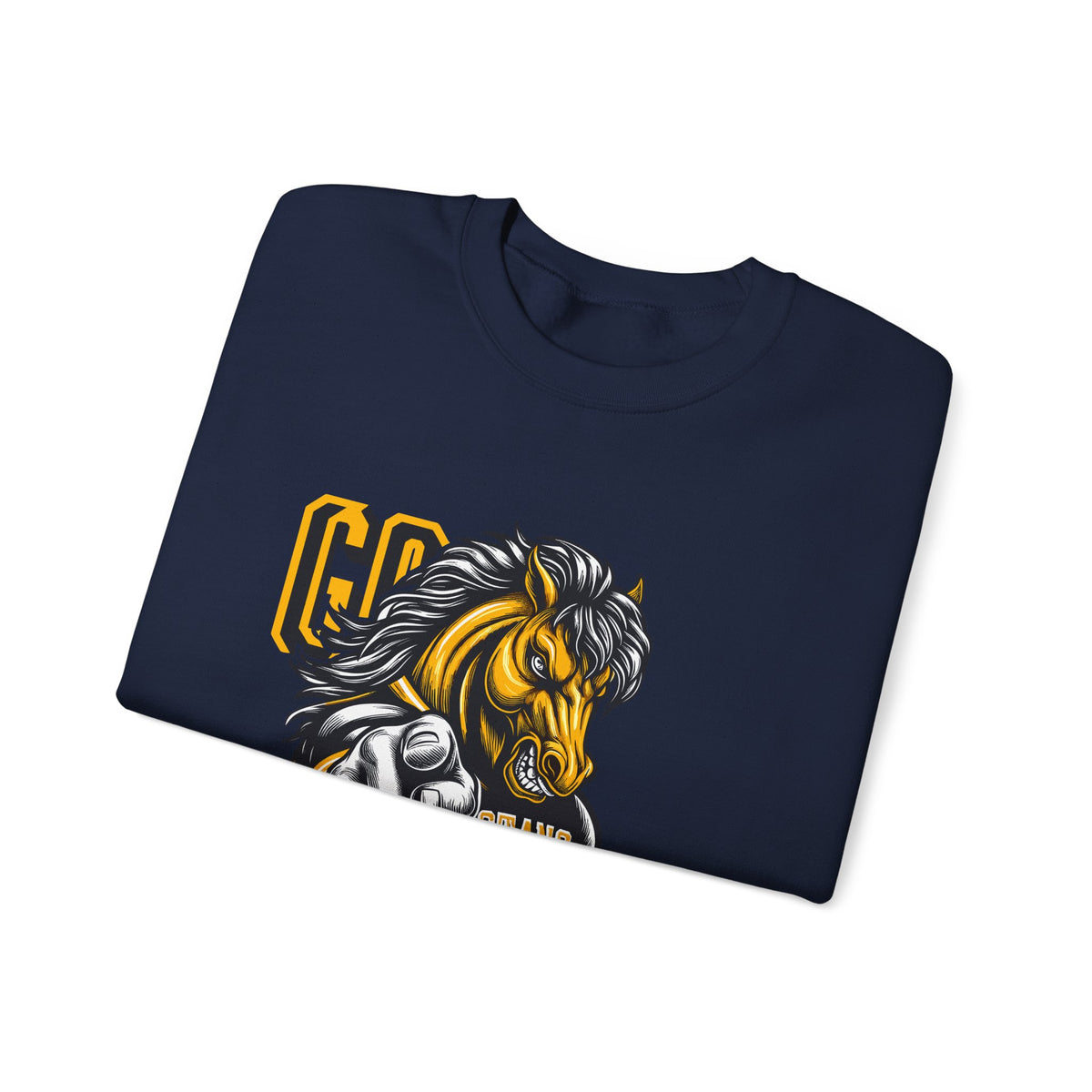 Mustangs Mascot Crewneck Sweatshirt