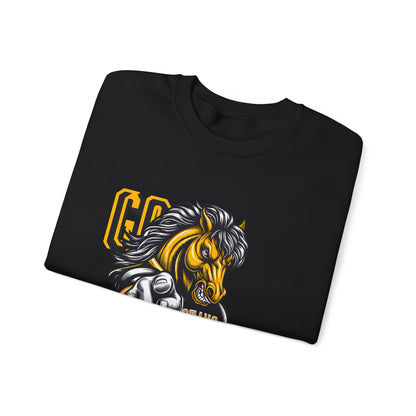 Mustangs Mascot Crewneck Sweatshirt