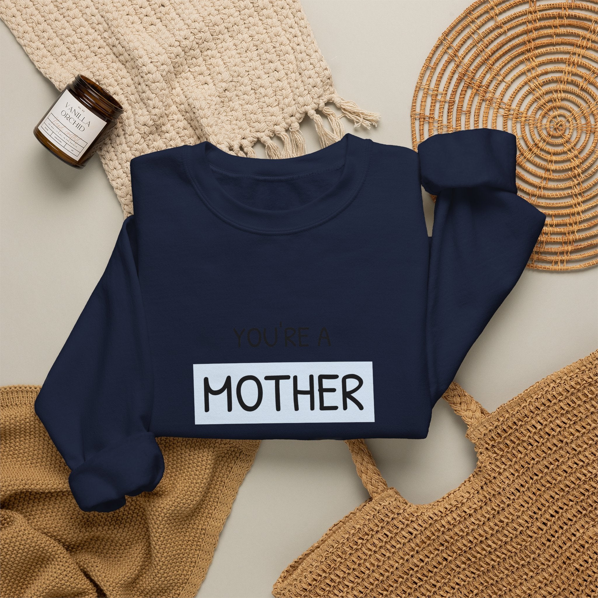 Mother Like No Other Crewneck Sweatshirt — Feminine Mother's Day Gift