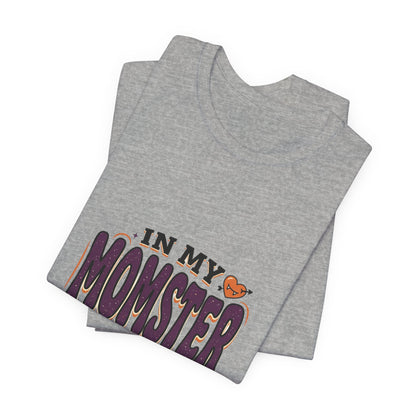 Halloween mom tee, spooky lettering