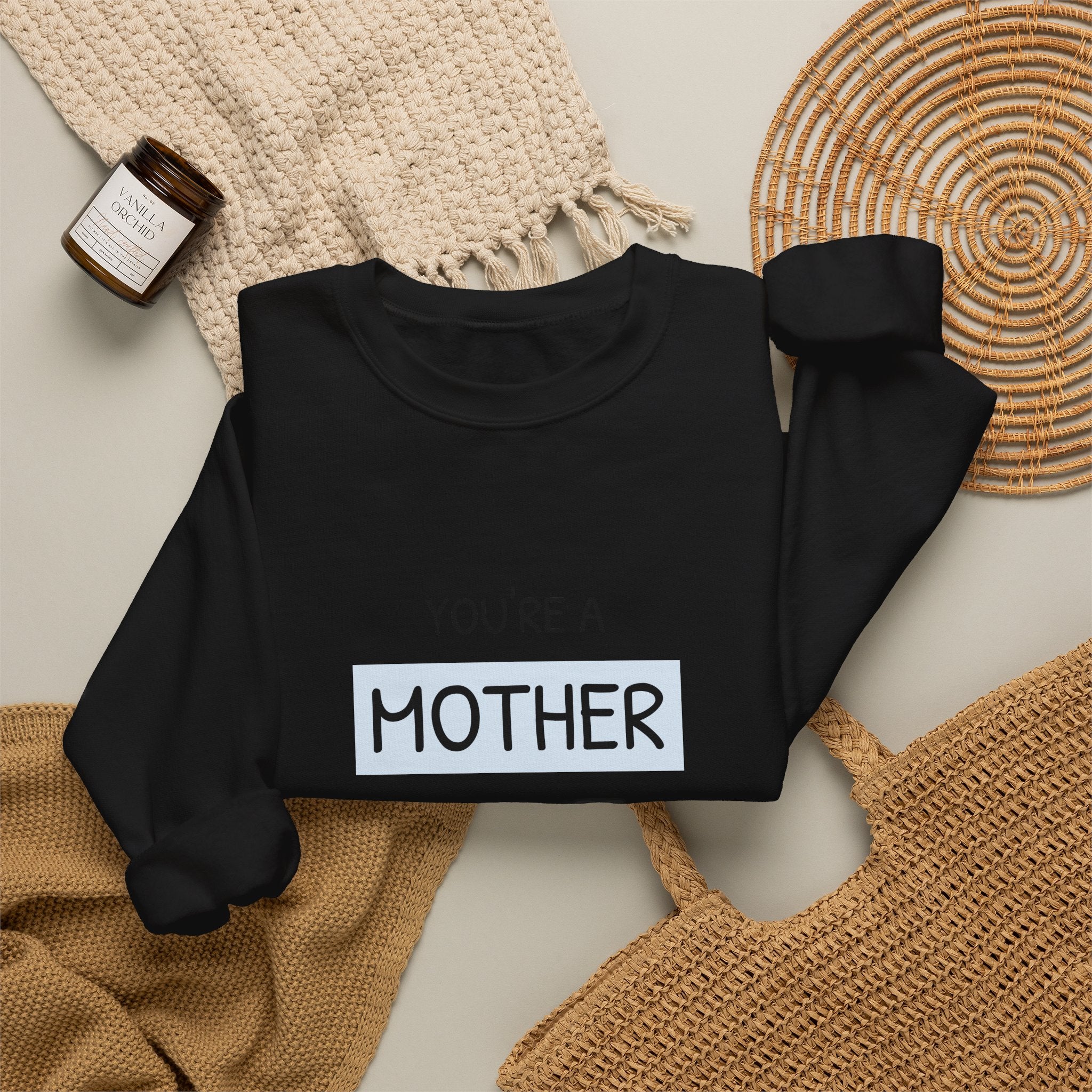 Mother Like No Other Crewneck Sweatshirt — Feminine Mother's Day Gift