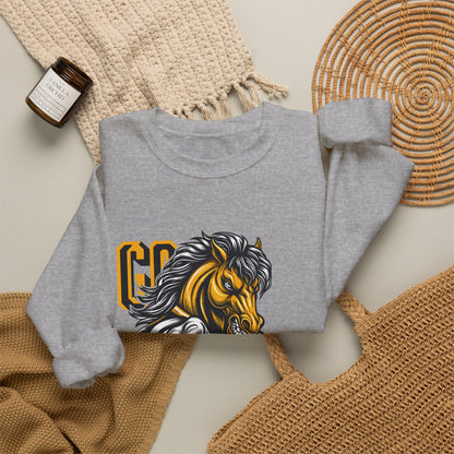 Mustangs Mascot Crewneck Sweatshirt